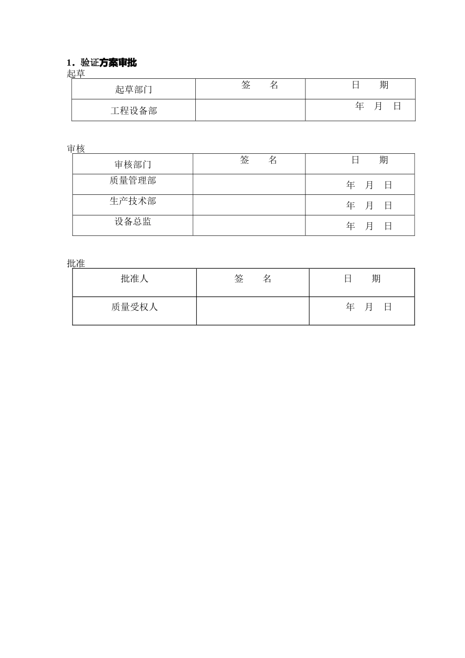 设备验证文件安装IQ、运行OQ、性能PQ_第3页