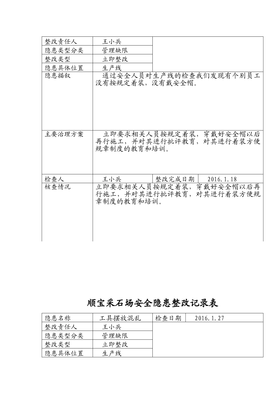 安全隐患整改记录(36页)_第2页