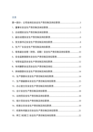 安全生产责任制XXXX无考核责任制