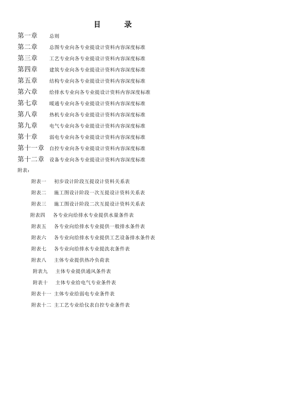 各专业互提设计资料内容深度(建筑和结构与设备)_第3页