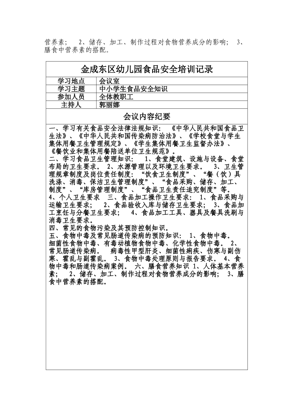 食品安全培训方案(43页)_第3页