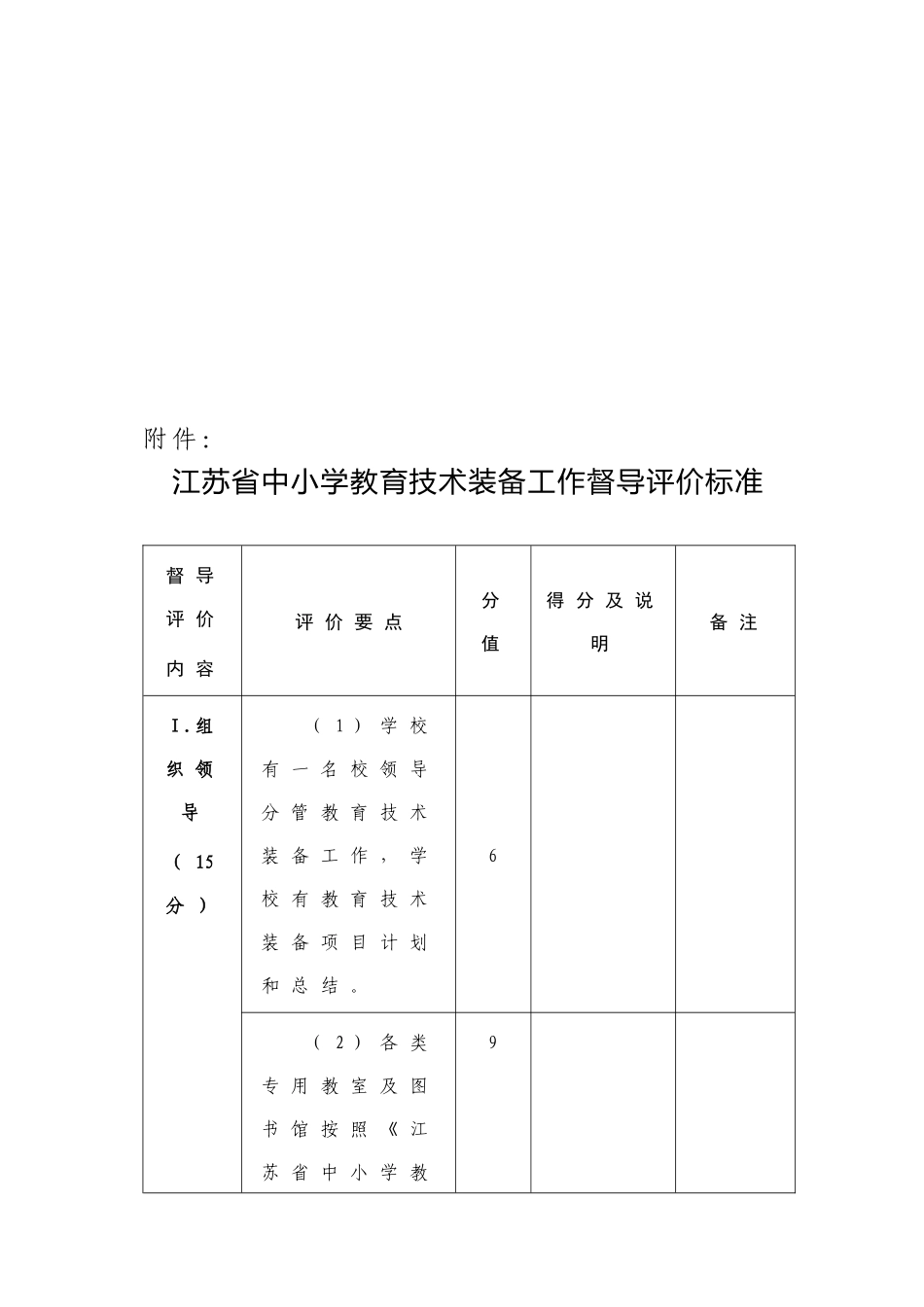 江苏省中小学教育技术装备工作督导评价标准_第3页