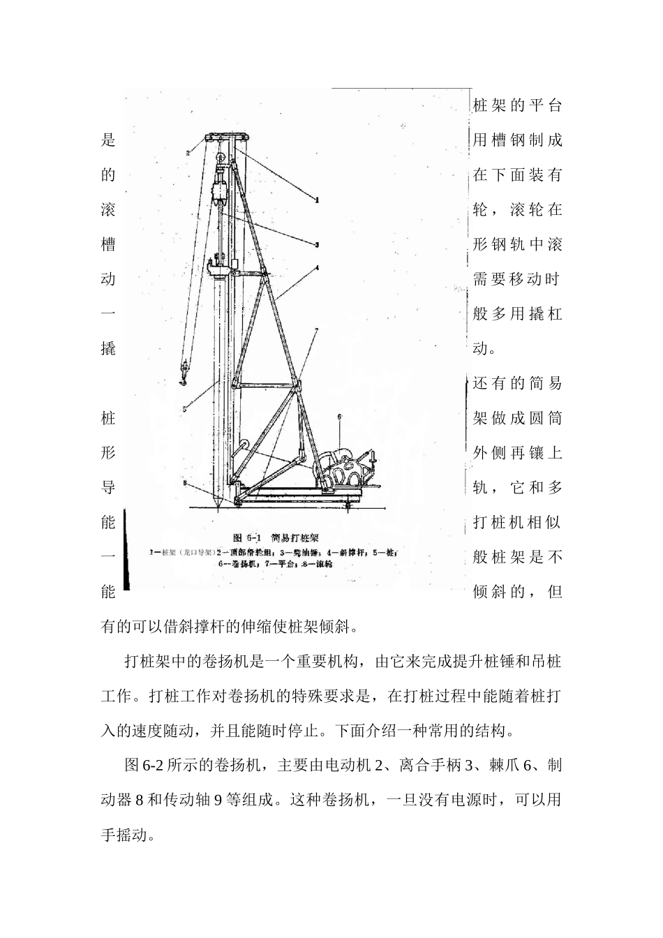 打桩机配用的桩架设备_第3页