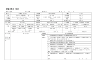 焊接工艺卡WPS