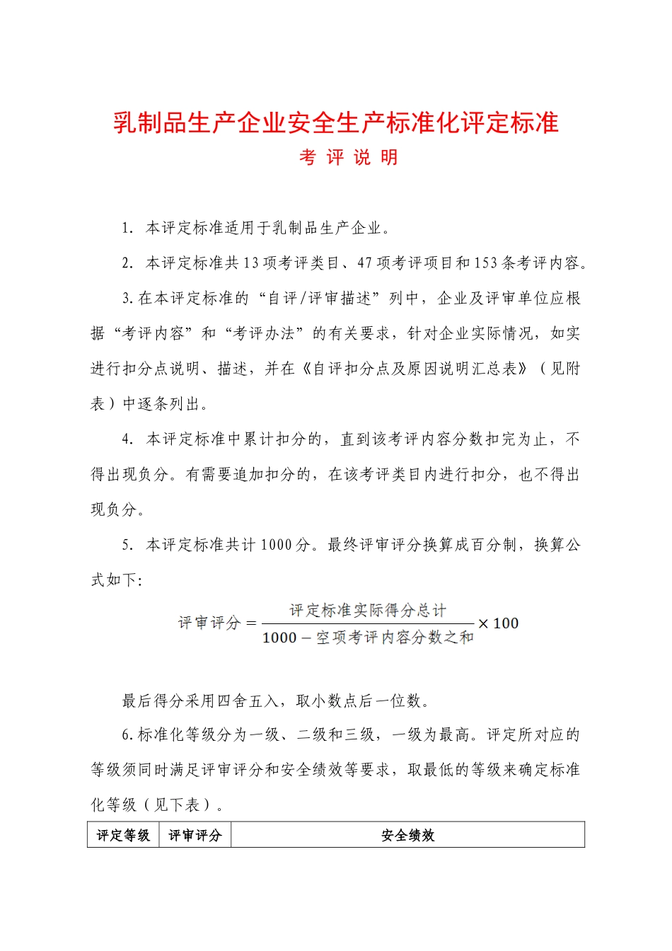 乳制品生产企业安全生产标准_第1页