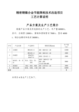 铜管棒材加工工艺简介