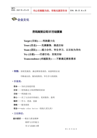 服装品牌代理商-营运管理手册