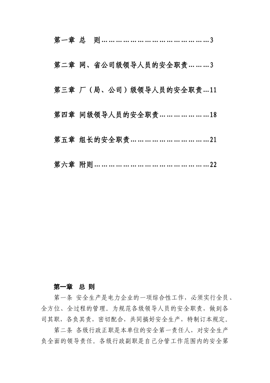电力企业各级领导人员安全生产职责规定_第2页