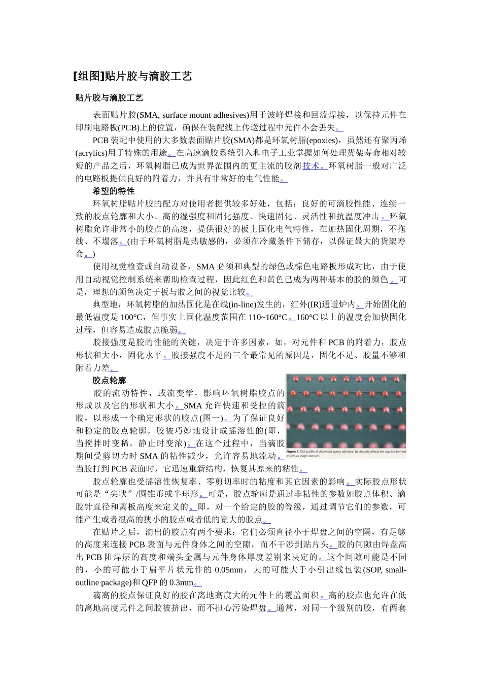 [组图]贴片胶与滴胶工艺_第1页