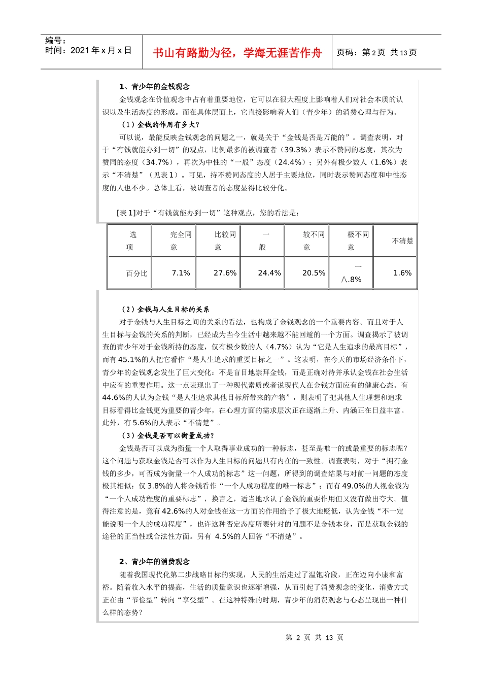 有关青少年时尚消费现象调查报告_第2页