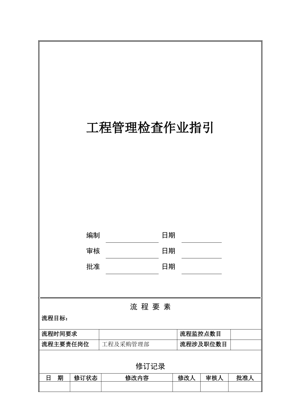 NBVK-WI-PR038工程管理检查作业指引_第1页