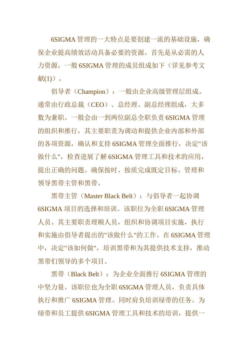 6SIGMA管理的计划和实施（全）_第3页