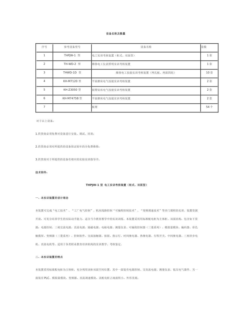 设备名称及数量_第1页