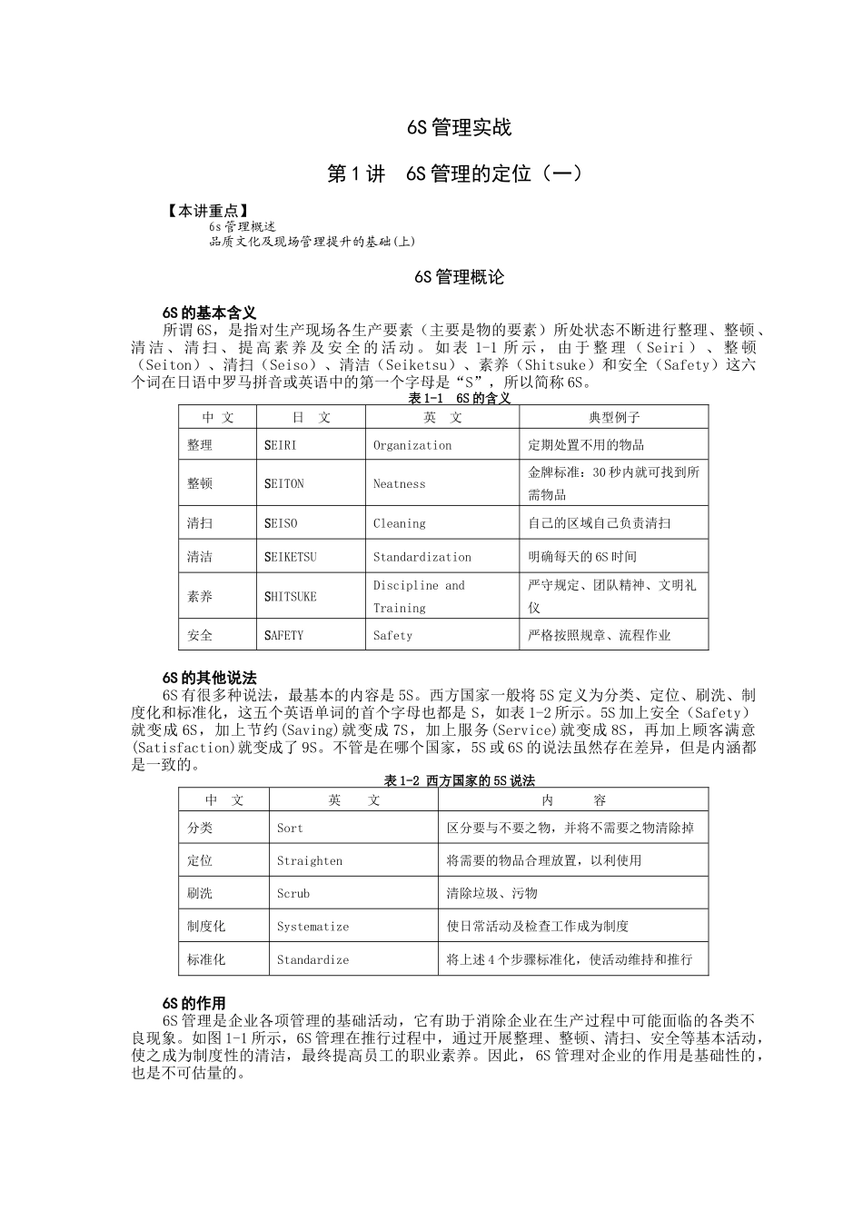 6S实战讲义_第1页