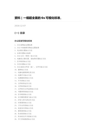 现场安全6S可视化示例(91页)