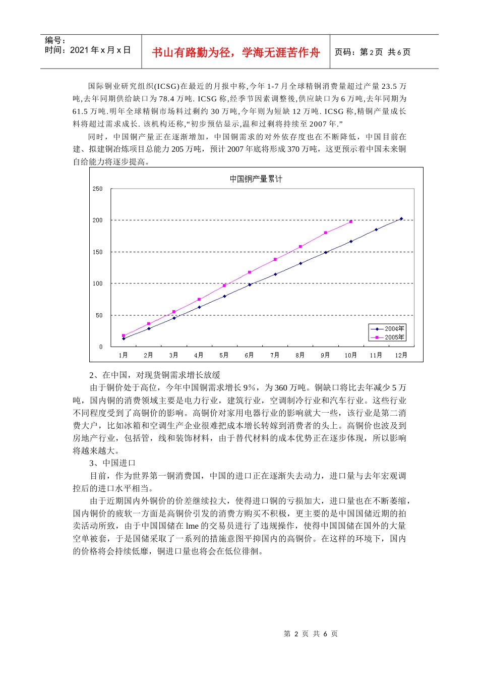 期铜中期行情分析报告(11月)_第2页