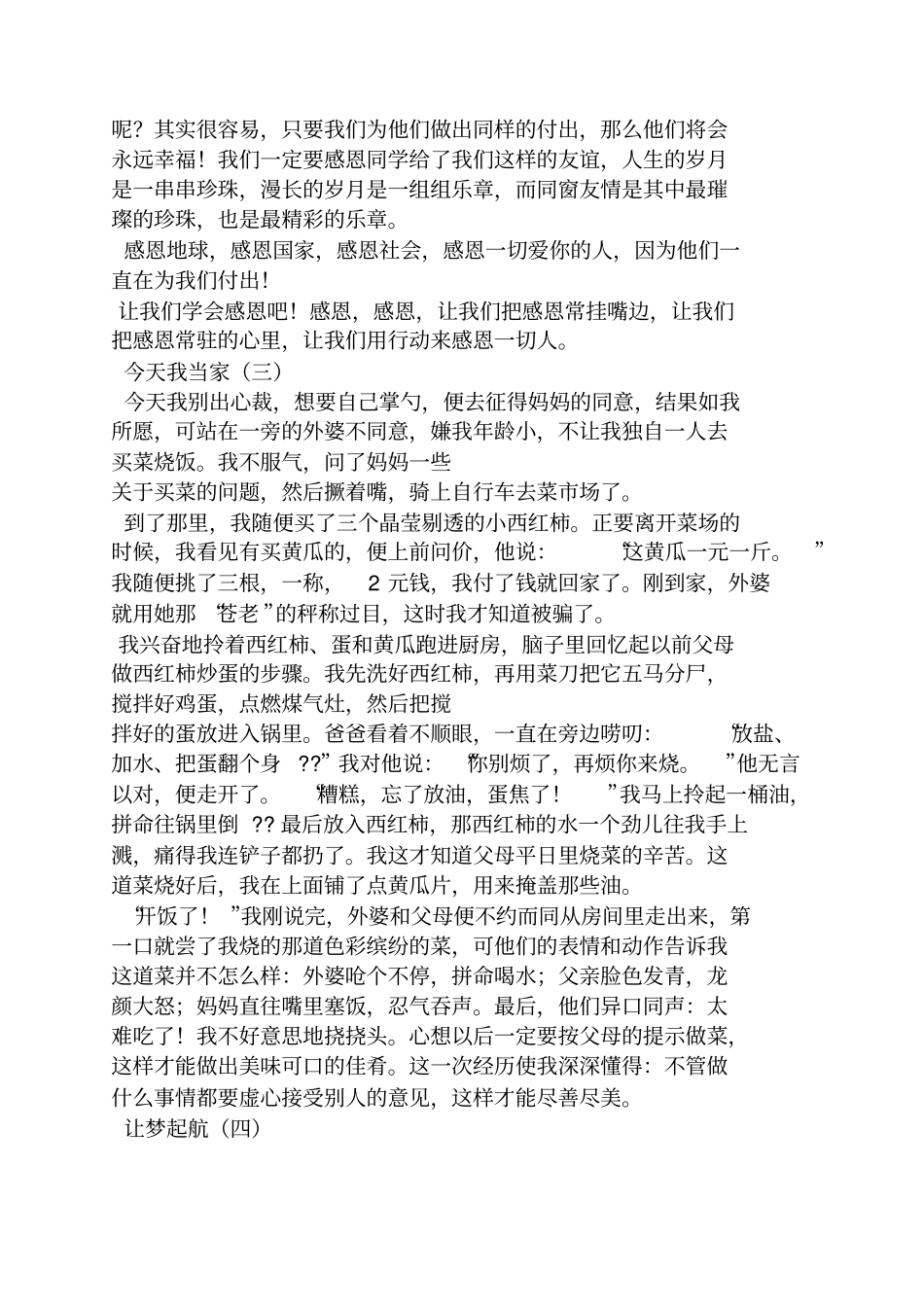 作文范文之插叙作文800字_第3页