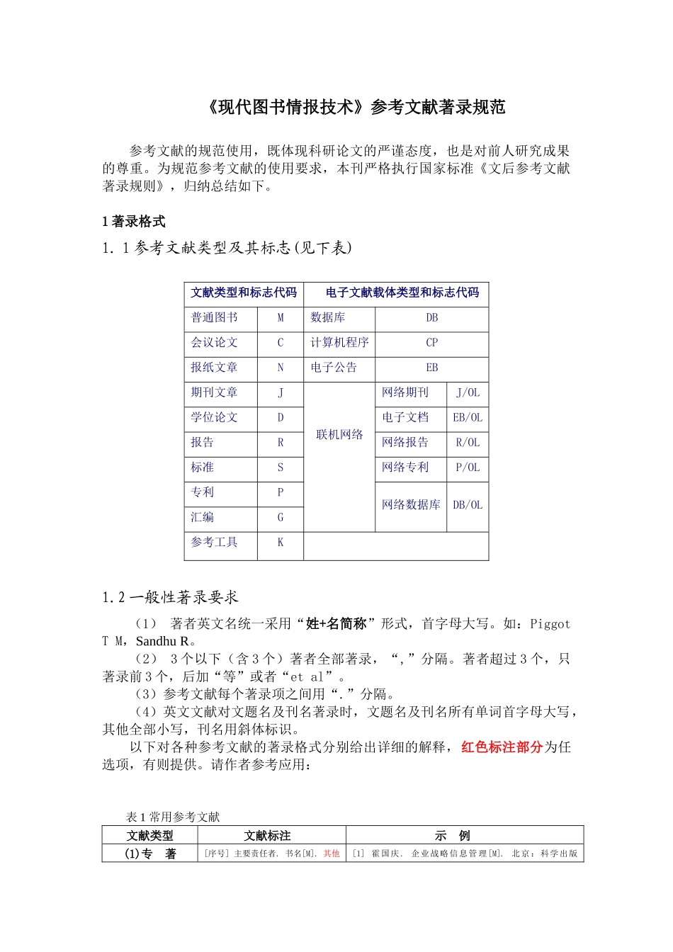 现代图书情报技术参考文献著录规范_第1页