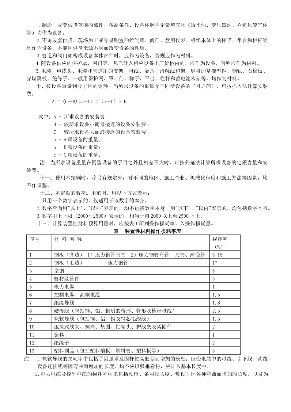 某省国营单位水电设备安装工程预算施工方案_第3页
