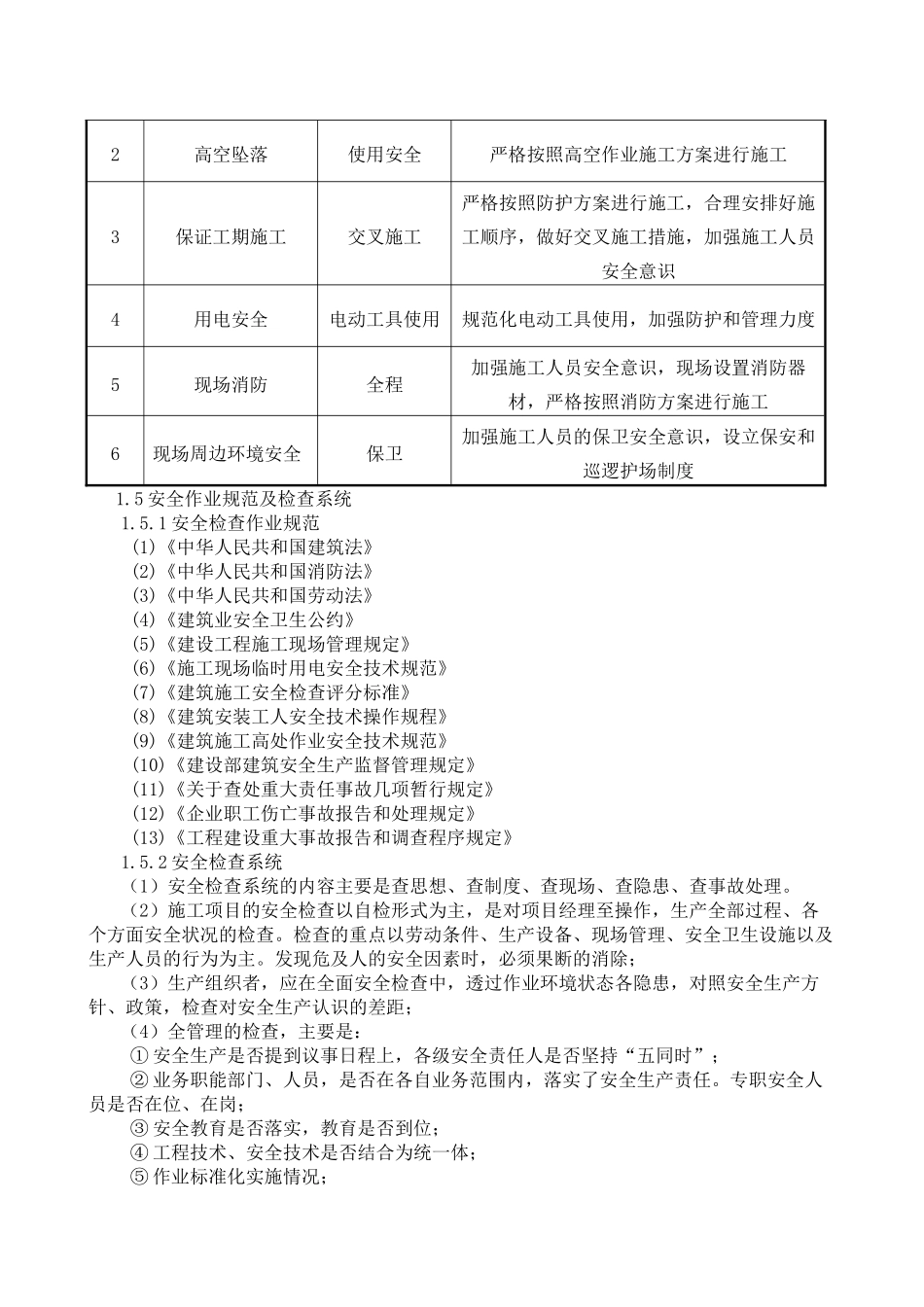 工程施工安全和绿色施工保障措施(41页)_第3页