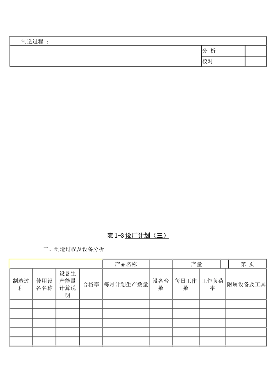 生产管理表格模板_第3页