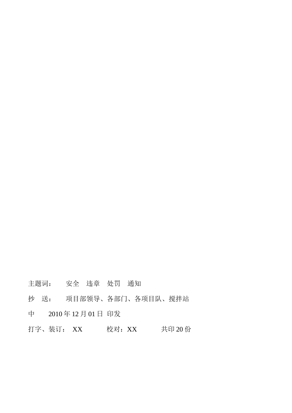 安全生产违章处罚实施细则_第2页