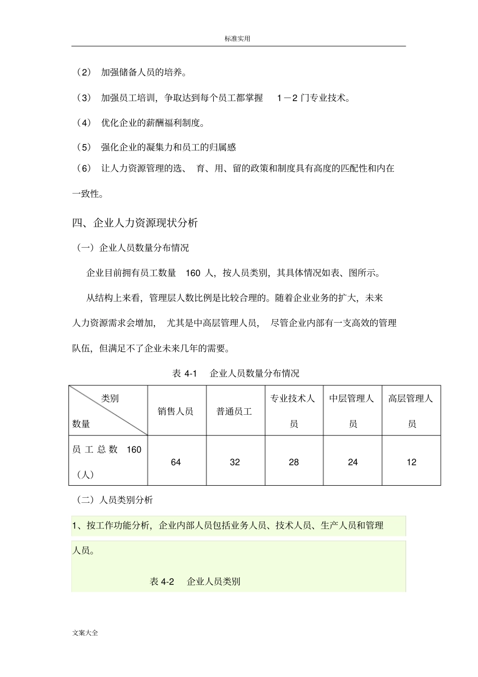 企业人力资源规划方案设计69819_第2页