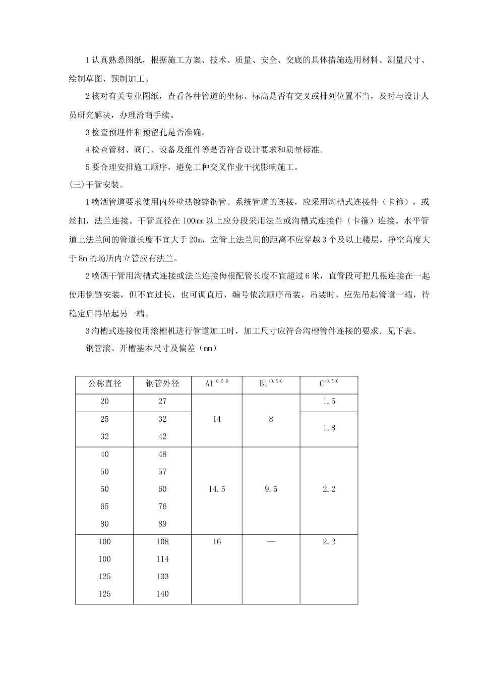 室内消防管道及设备安装_第2页