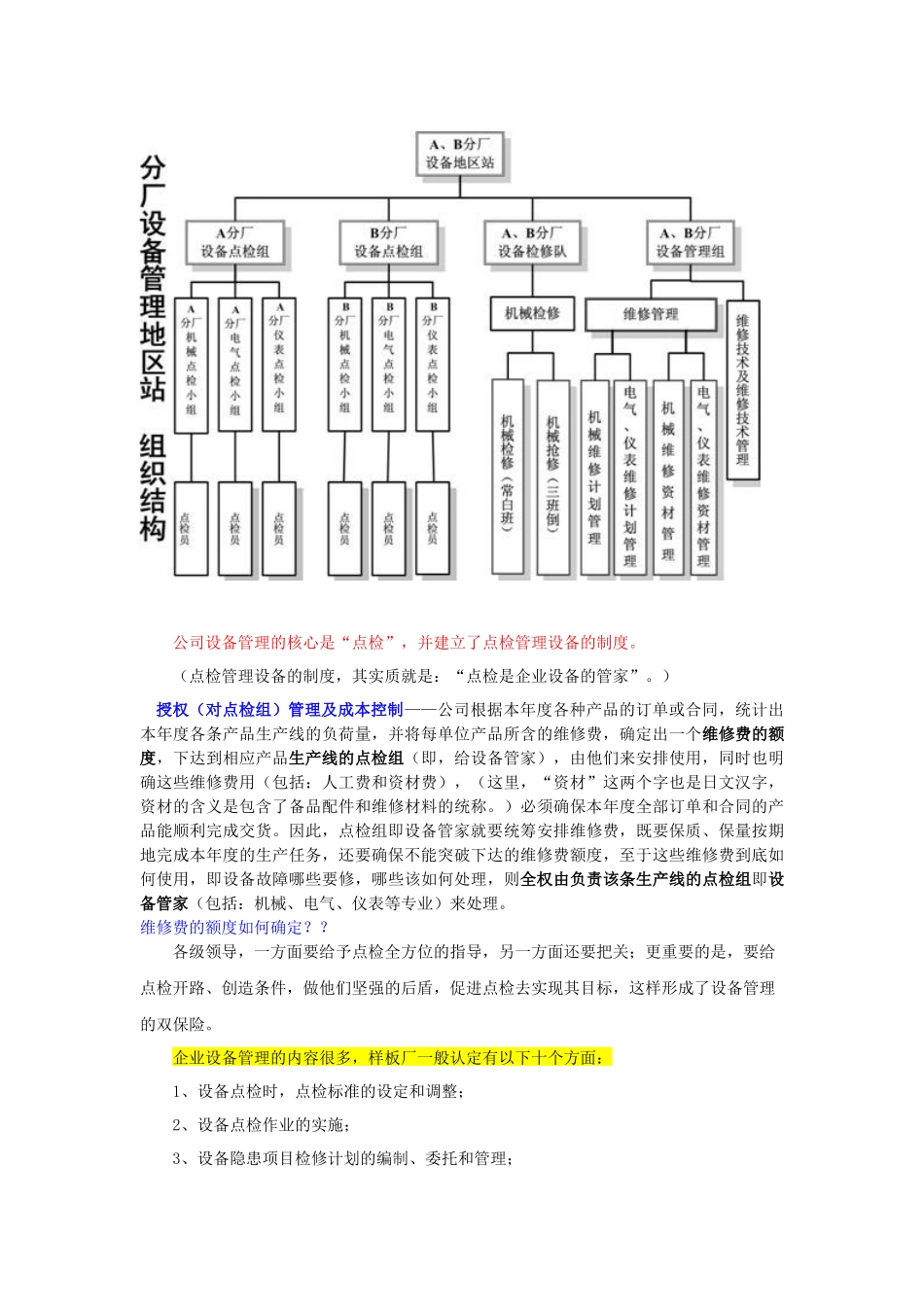 设备管理学习总结_第3页