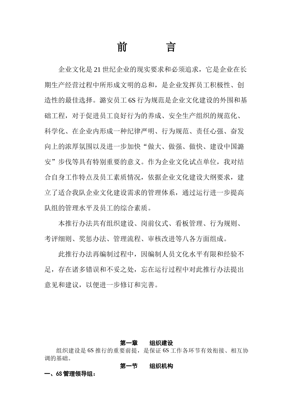 6S推行办法_第1页