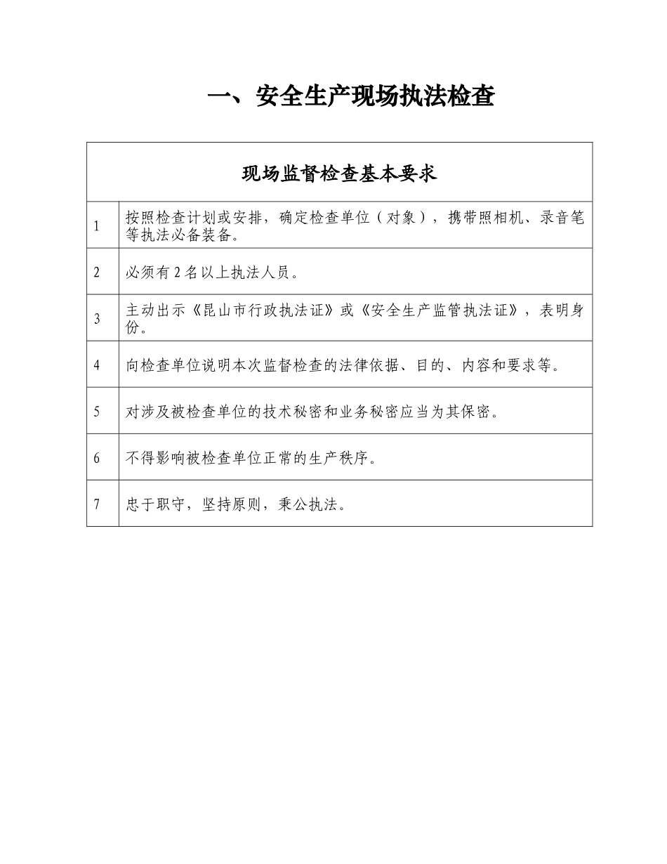 昆山市生产安全监督法规及处罚裁量标准_第3页