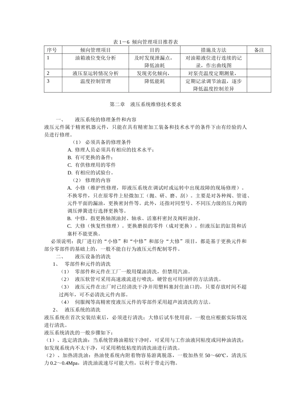 液压设备检修技术标准_第3页
