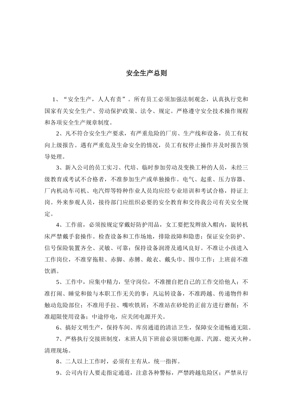 安全生产总则_第1页