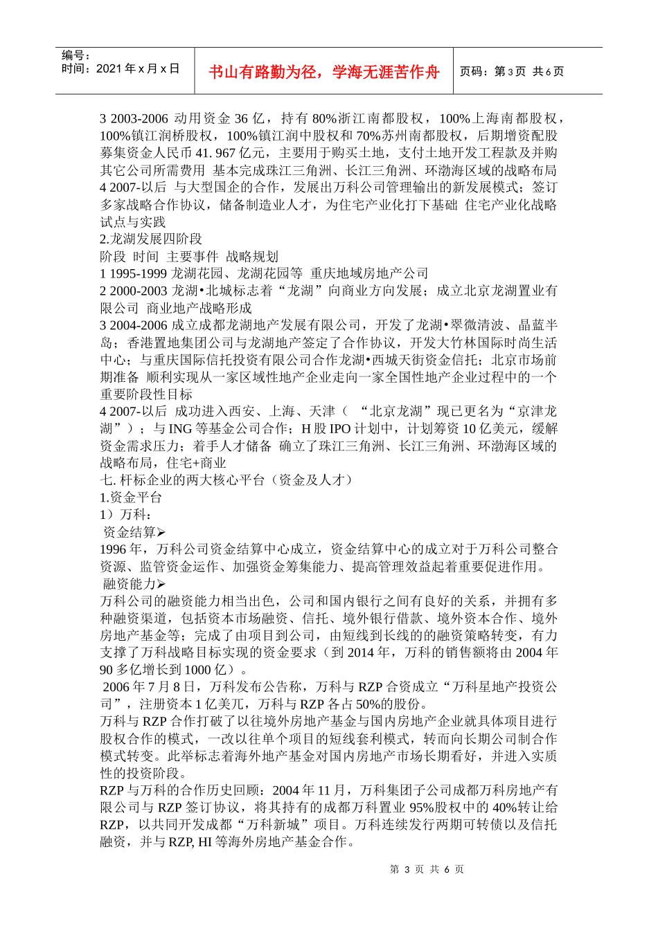 某企业战略及执行力研究报告_第3页