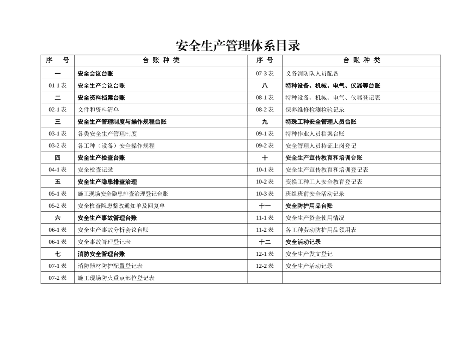 安全生产管理台账_第2页