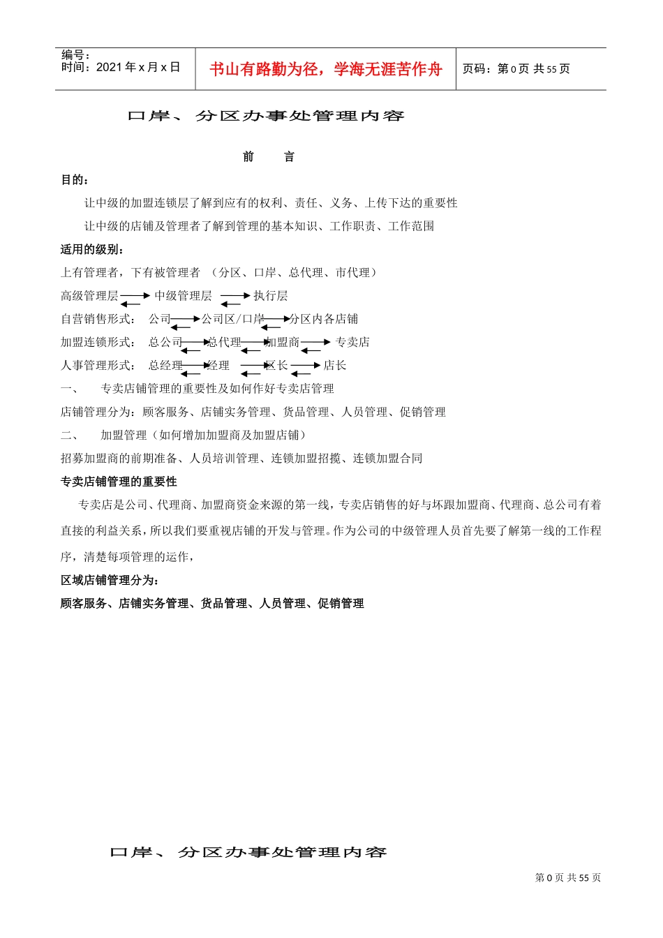 服装业中级培训管理手册_第1页