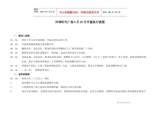 杭州环球时代广场商业写字楼开盘执行流程方案