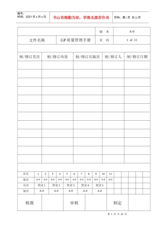 最实用的GP环境管理手册