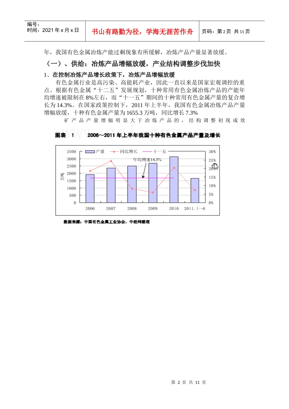 有色金属行业分析报告书(PDF 44页)_第2页