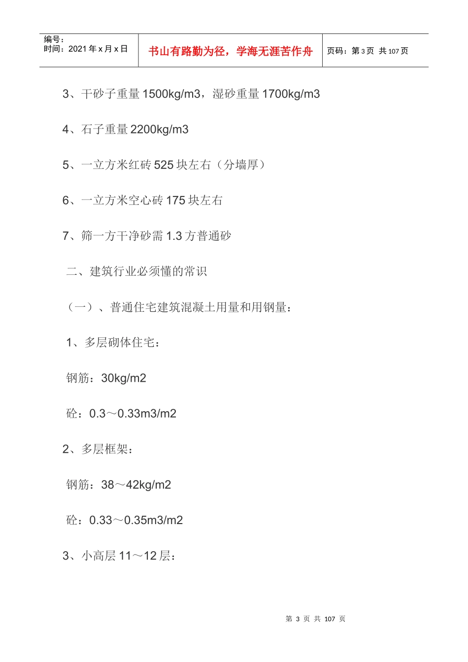 最精辟的建筑行业知识汇总_第3页
