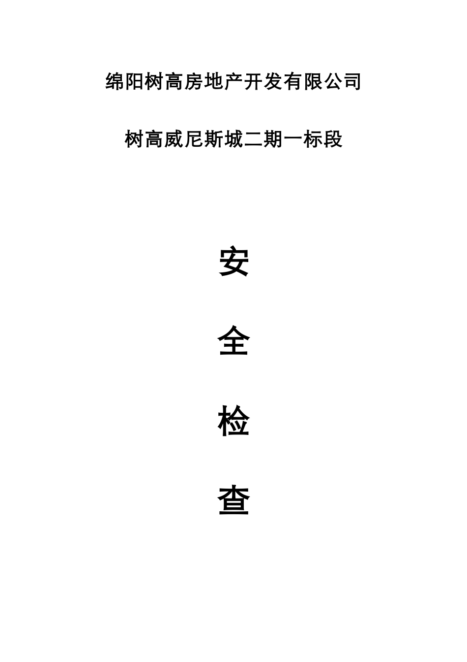 安全检查方案_第1页