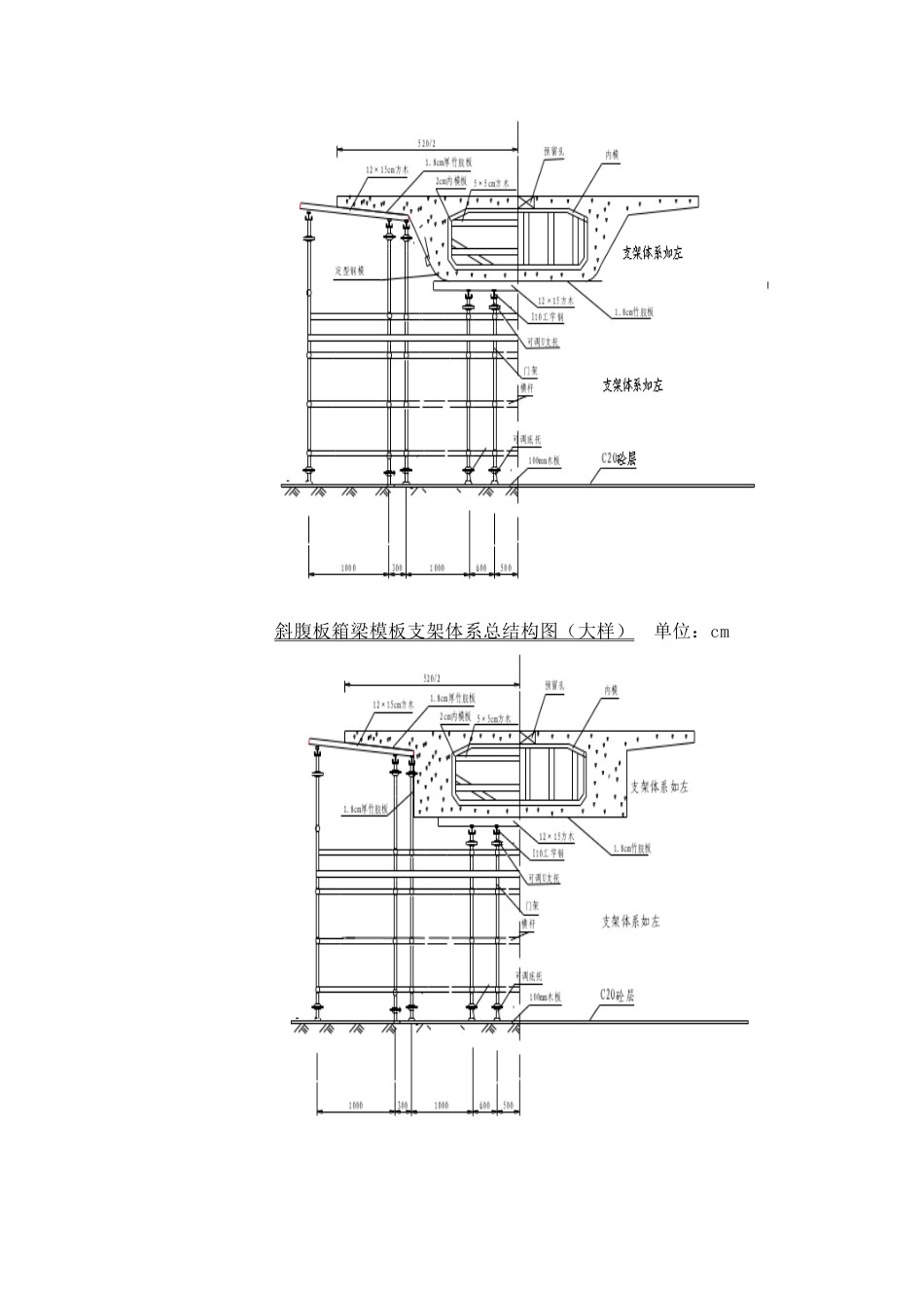 高架桥箱梁模板施工技术方案(修订)_第3页