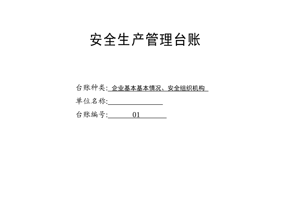 加油站安全生产管理台账.(58页)_第3页