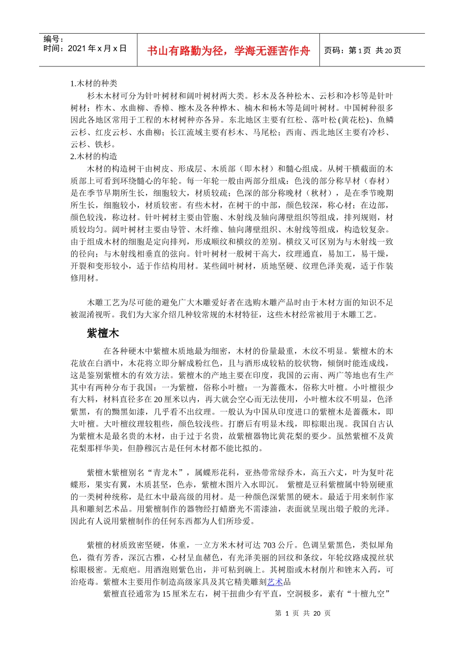 木材相关资料简介_第1页