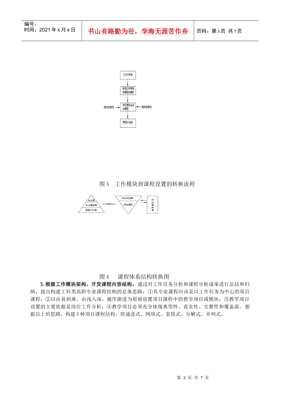 构建以工作任务为中心、以项目课程为主体的高职课程模式_第3页