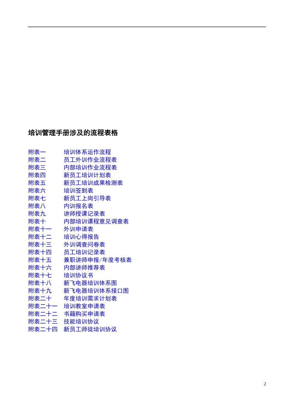 最全面的培训管理制度手册_第2页