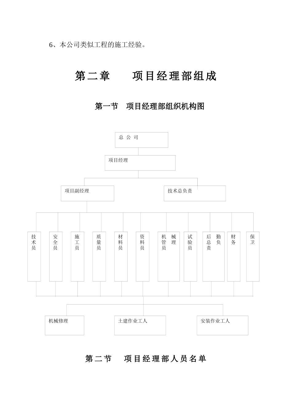 林业局大厦施工组织设计_第2页