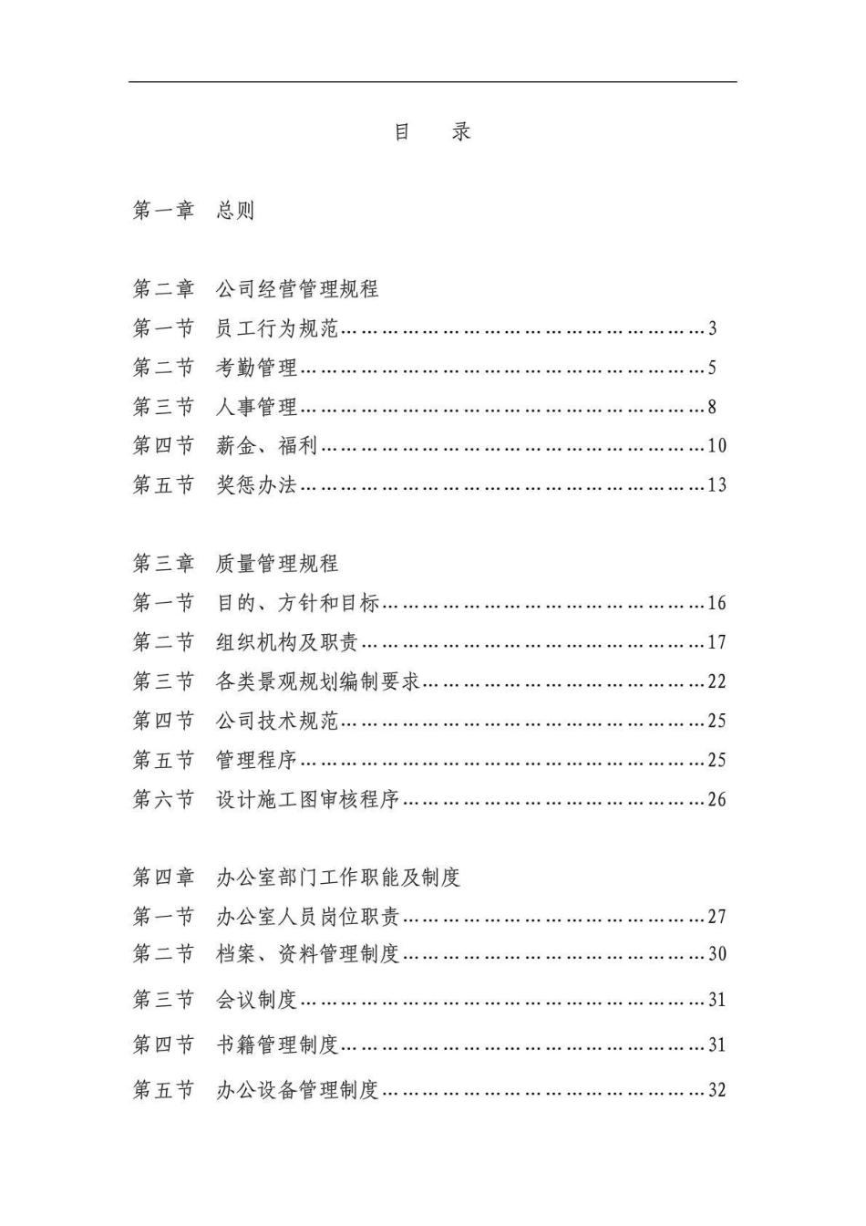 景观设计院有限公司景观设计院管理制度汇总_第1页