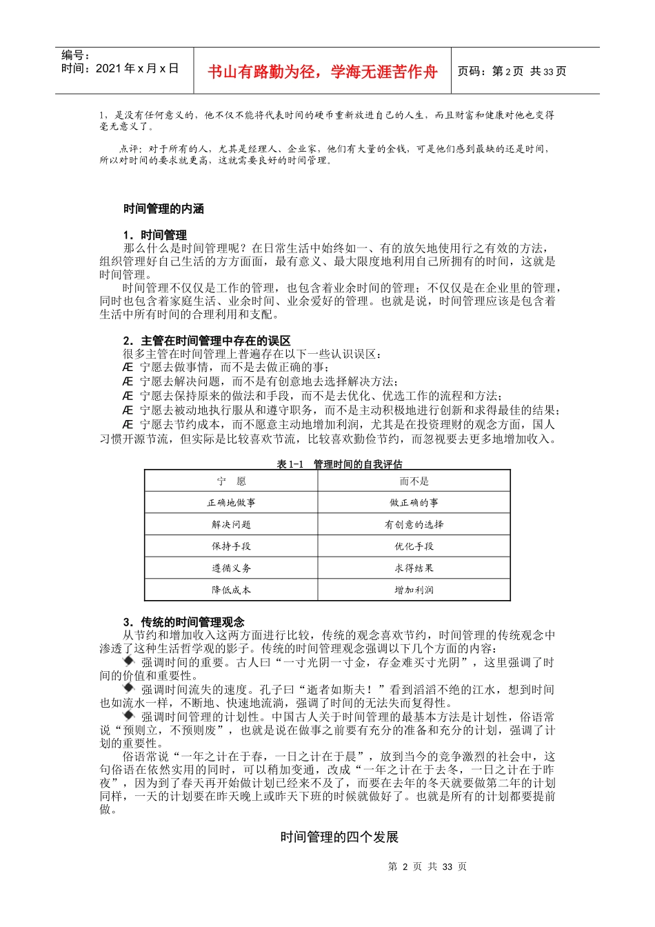 时间管理_狄振鹏__课程讲义_第2页