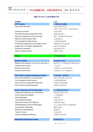 时间管理培训前调查问卷